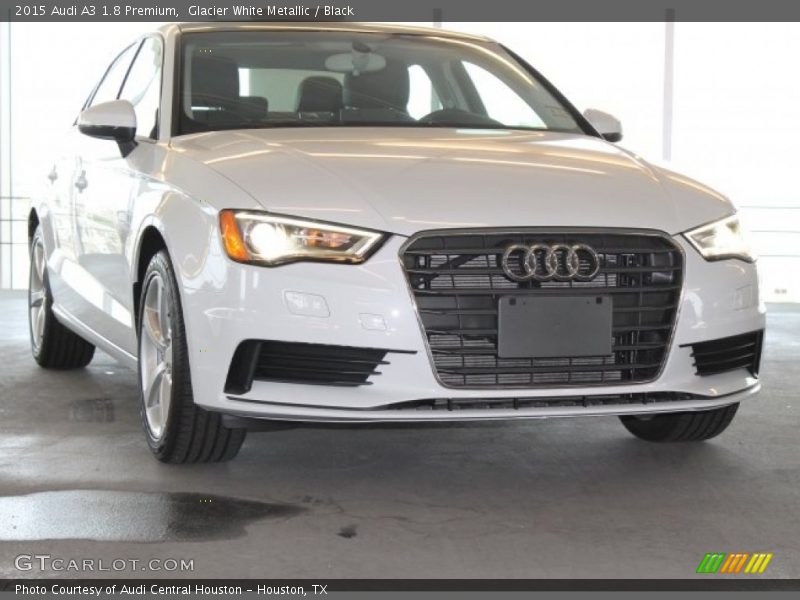 Glacier White Metallic / Black 2015 Audi A3 1.8 Premium