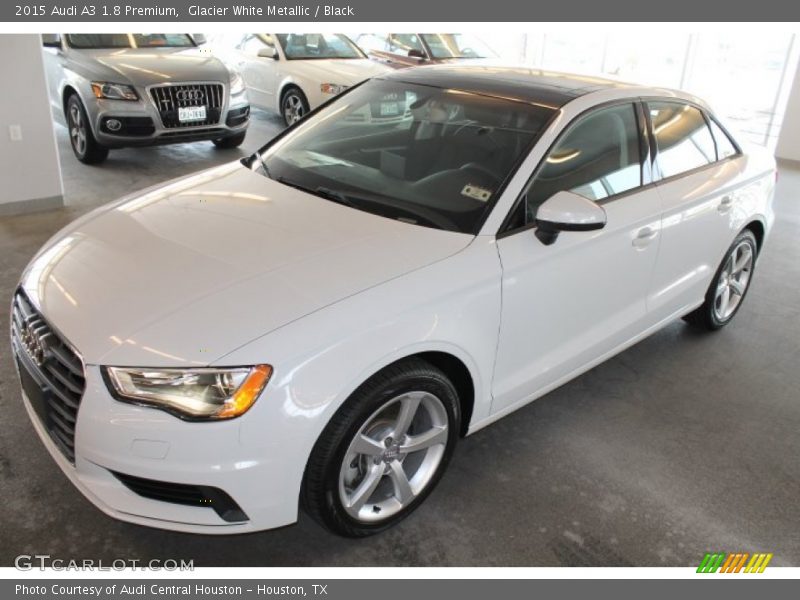 Glacier White Metallic / Black 2015 Audi A3 1.8 Premium