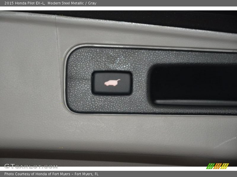 Modern Steel Metallic / Gray 2015 Honda Pilot EX-L