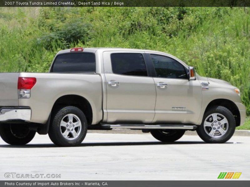 Desert Sand Mica / Beige 2007 Toyota Tundra Limited CrewMax
