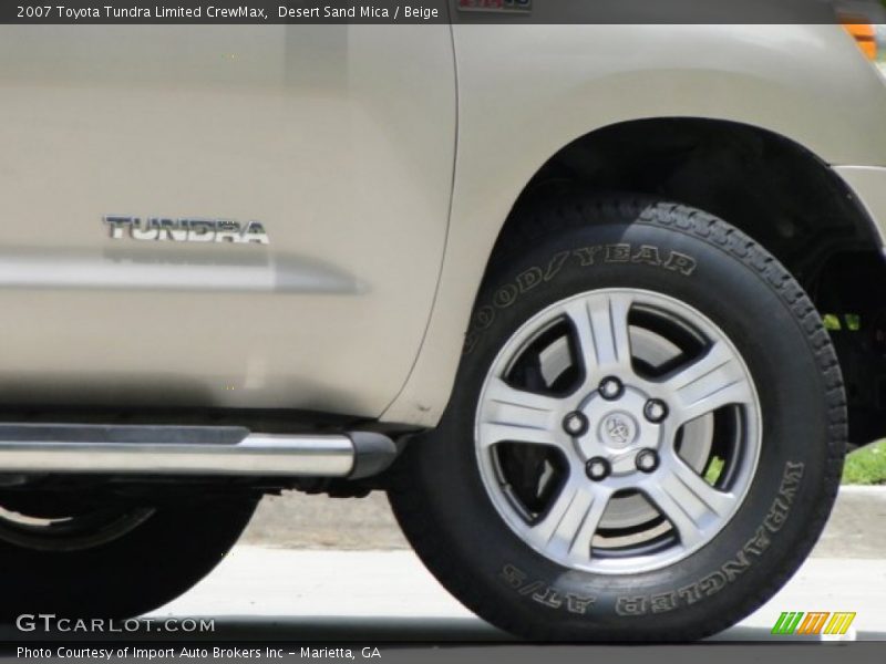 Desert Sand Mica / Beige 2007 Toyota Tundra Limited CrewMax