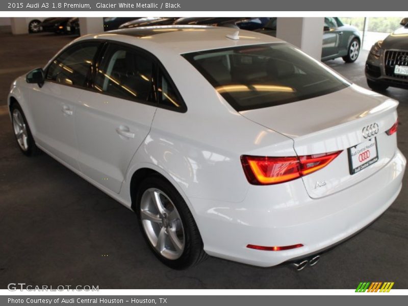 Glacier White Metallic / Black 2015 Audi A3 1.8 Premium