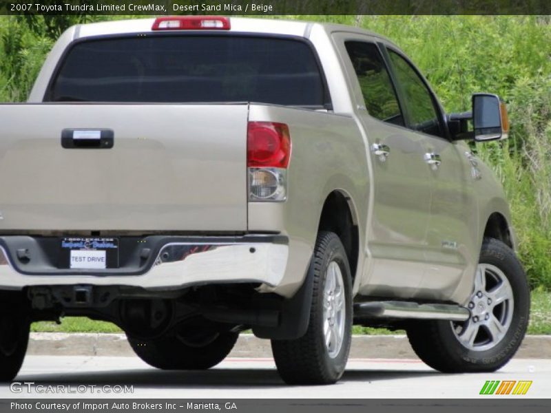 Desert Sand Mica / Beige 2007 Toyota Tundra Limited CrewMax