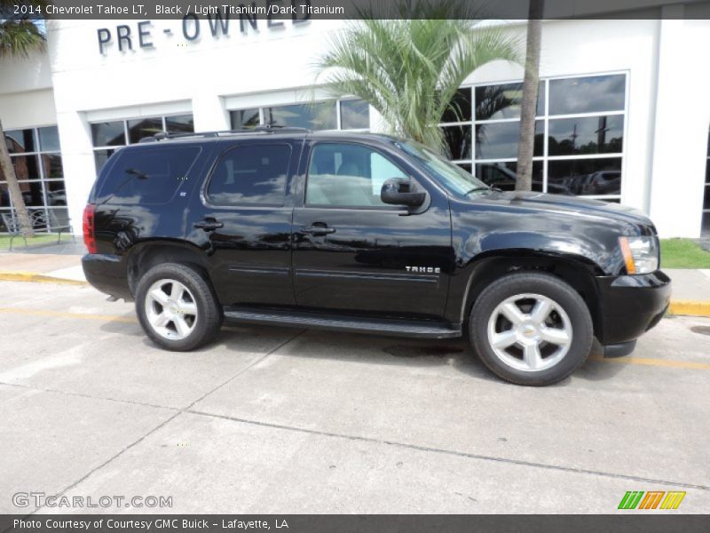 Black / Light Titanium/Dark Titanium 2014 Chevrolet Tahoe LT