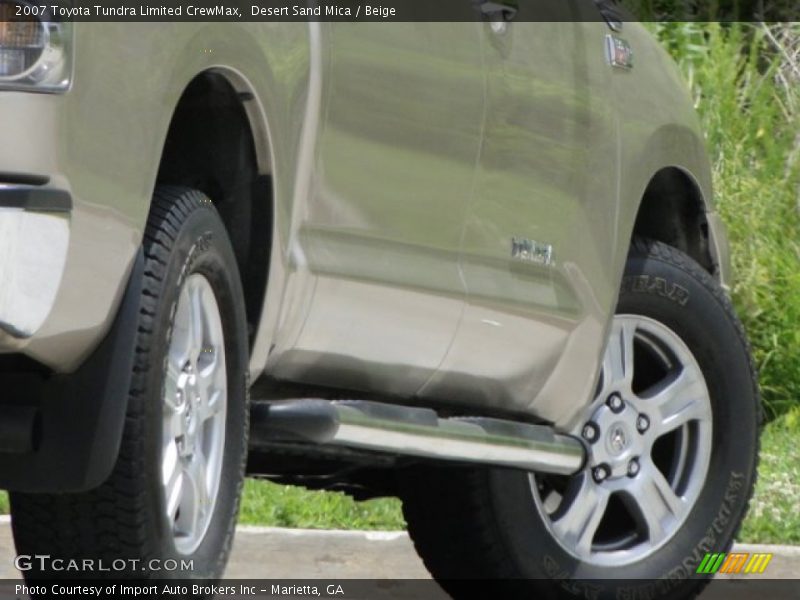 Desert Sand Mica / Beige 2007 Toyota Tundra Limited CrewMax