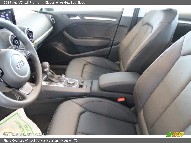 Glacier White Metallic / Black 2015 Audi A3 1.8 Premium