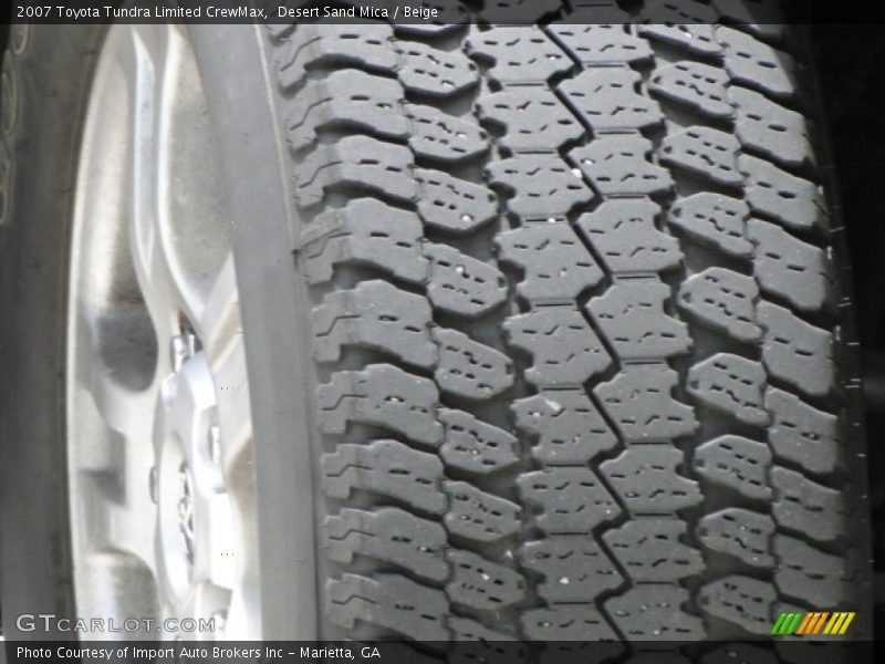 Desert Sand Mica / Beige 2007 Toyota Tundra Limited CrewMax