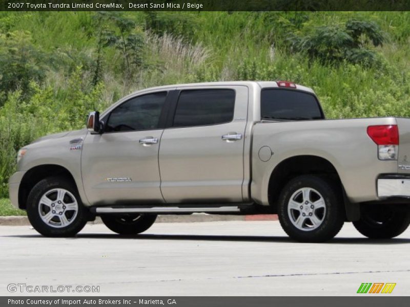 Desert Sand Mica / Beige 2007 Toyota Tundra Limited CrewMax