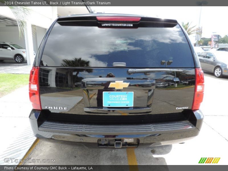 Black / Light Titanium/Dark Titanium 2014 Chevrolet Tahoe LT