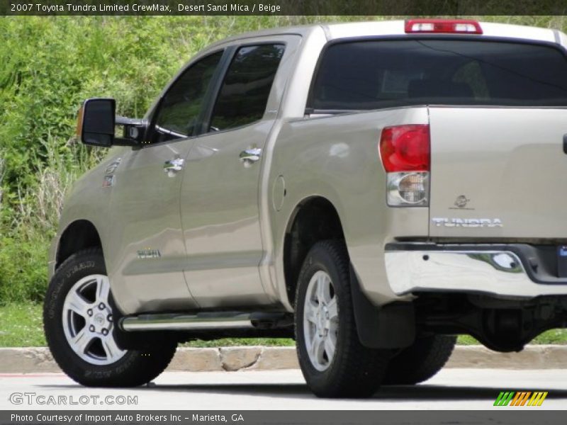 Desert Sand Mica / Beige 2007 Toyota Tundra Limited CrewMax