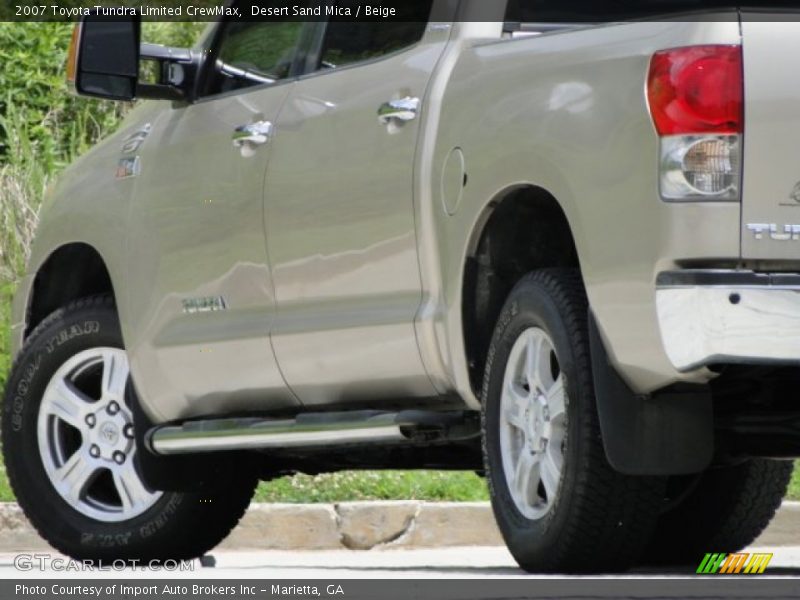 Desert Sand Mica / Beige 2007 Toyota Tundra Limited CrewMax