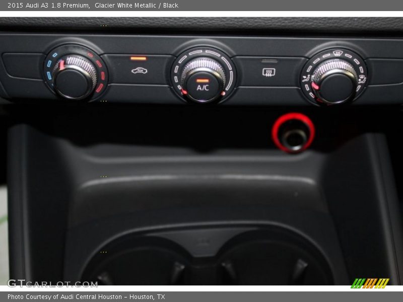 Glacier White Metallic / Black 2015 Audi A3 1.8 Premium