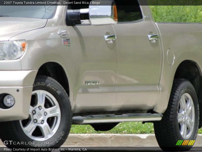 Desert Sand Mica / Beige 2007 Toyota Tundra Limited CrewMax