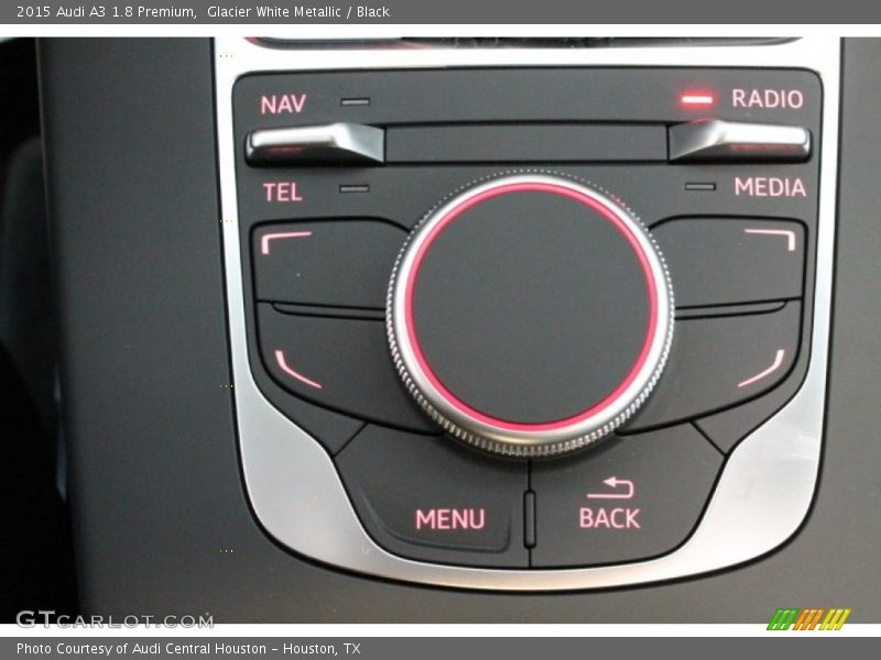 Glacier White Metallic / Black 2015 Audi A3 1.8 Premium
