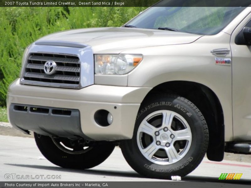 Desert Sand Mica / Beige 2007 Toyota Tundra Limited CrewMax