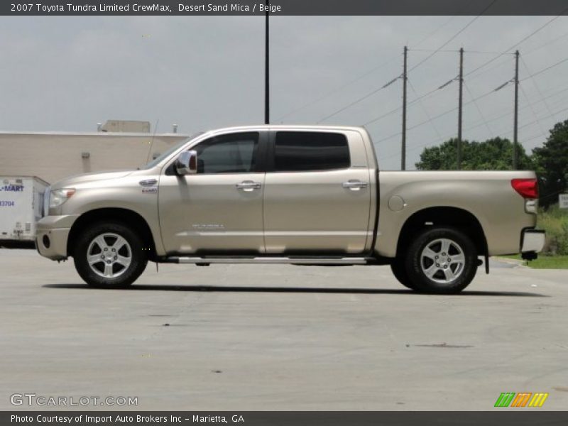  2007 Tundra Limited CrewMax Desert Sand Mica