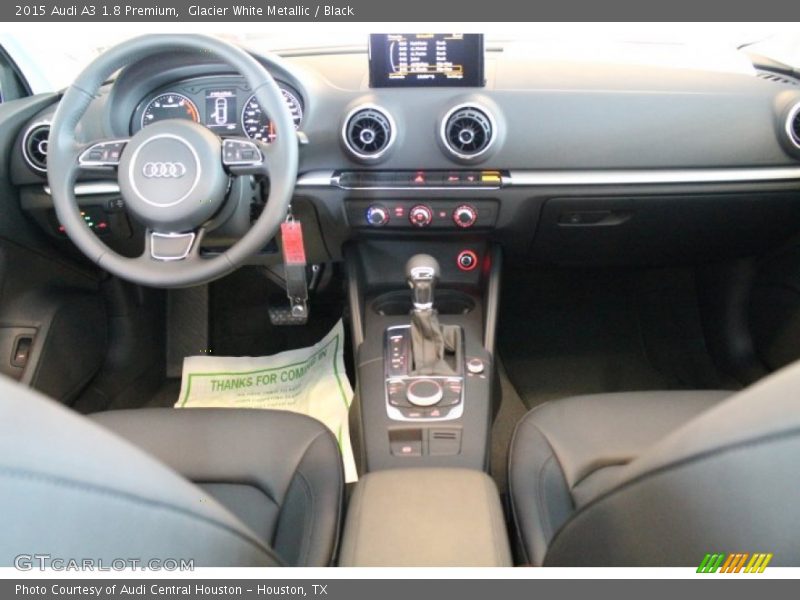 Glacier White Metallic / Black 2015 Audi A3 1.8 Premium