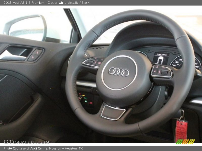 Glacier White Metallic / Black 2015 Audi A3 1.8 Premium