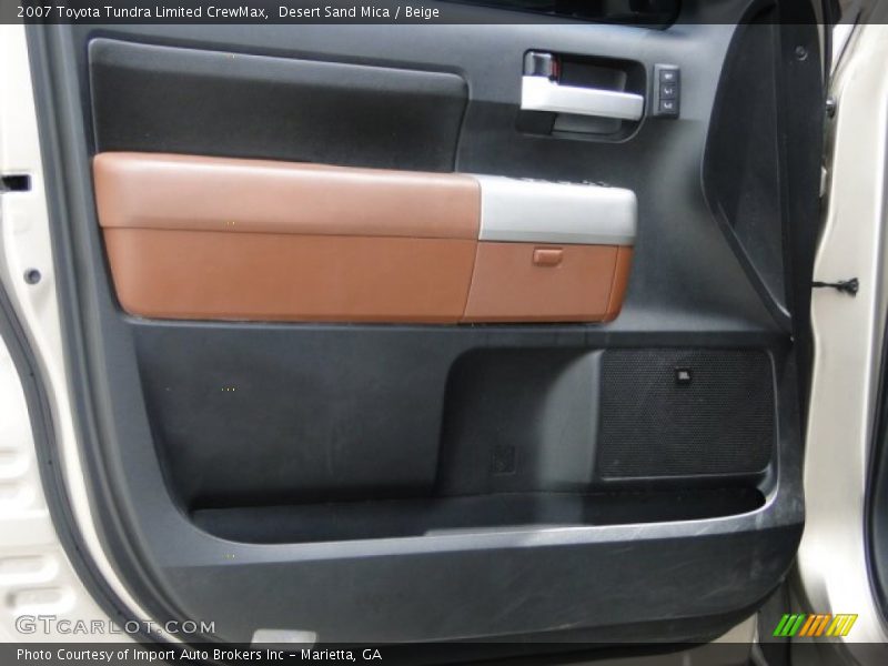 Door Panel of 2007 Tundra Limited CrewMax