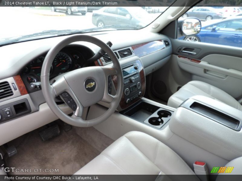 Black / Light Titanium/Dark Titanium 2014 Chevrolet Tahoe LT