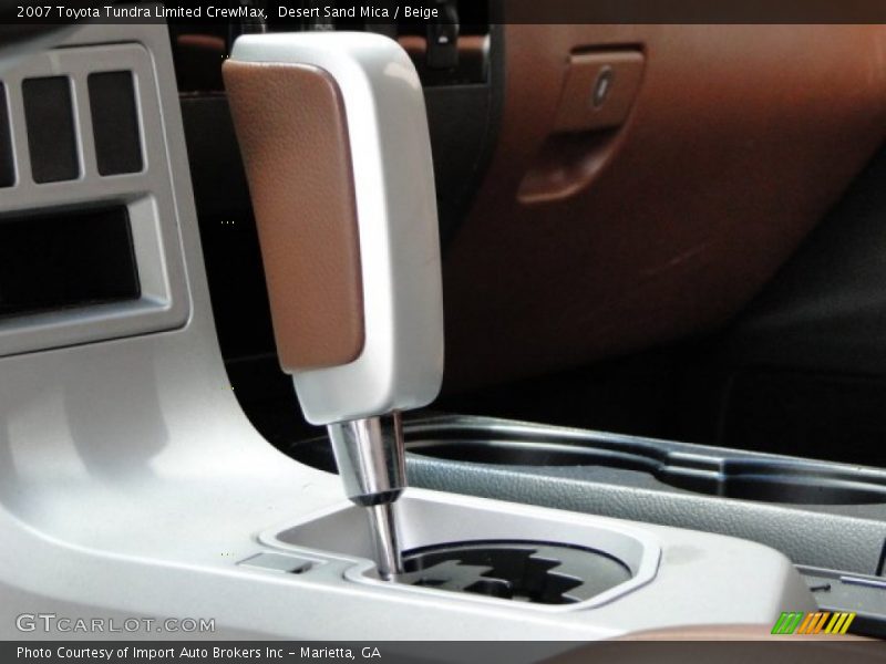 Desert Sand Mica / Beige 2007 Toyota Tundra Limited CrewMax