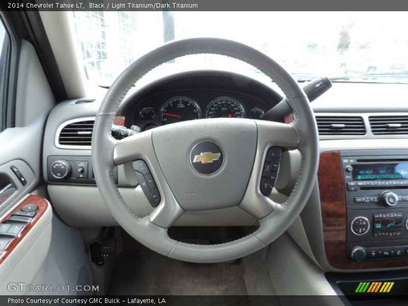 Black / Light Titanium/Dark Titanium 2014 Chevrolet Tahoe LT