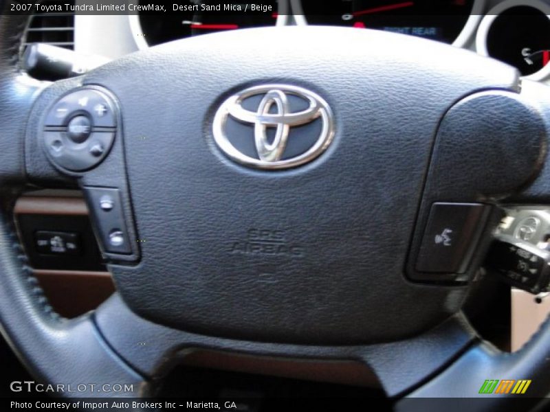 Desert Sand Mica / Beige 2007 Toyota Tundra Limited CrewMax