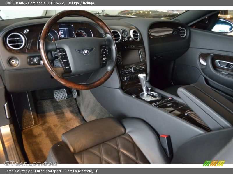  2009 Continental GT Speed Beluga Interior