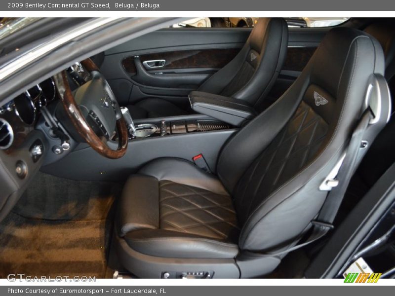 Front Seat of 2009 Continental GT Speed