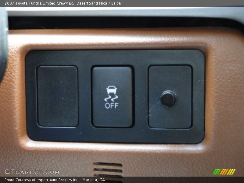 Desert Sand Mica / Beige 2007 Toyota Tundra Limited CrewMax