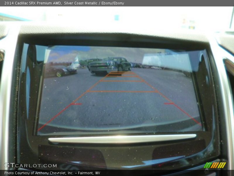 Silver Coast Metallic / Ebony/Ebony 2014 Cadillac SRX Premium AWD
