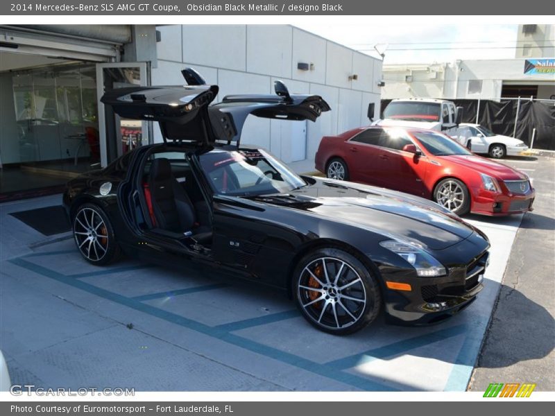 Obsidian Black Metallic / designo Black 2014 Mercedes-Benz SLS AMG GT Coupe