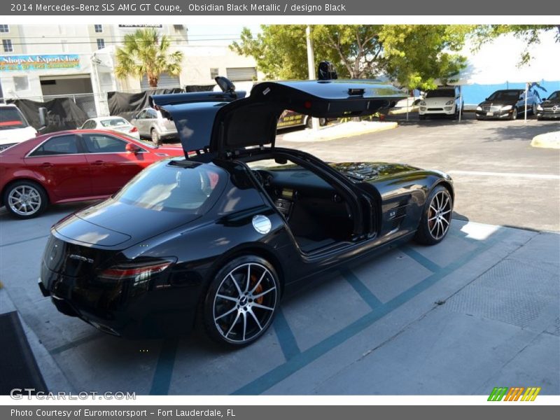 Obsidian Black Metallic / designo Black 2014 Mercedes-Benz SLS AMG GT Coupe