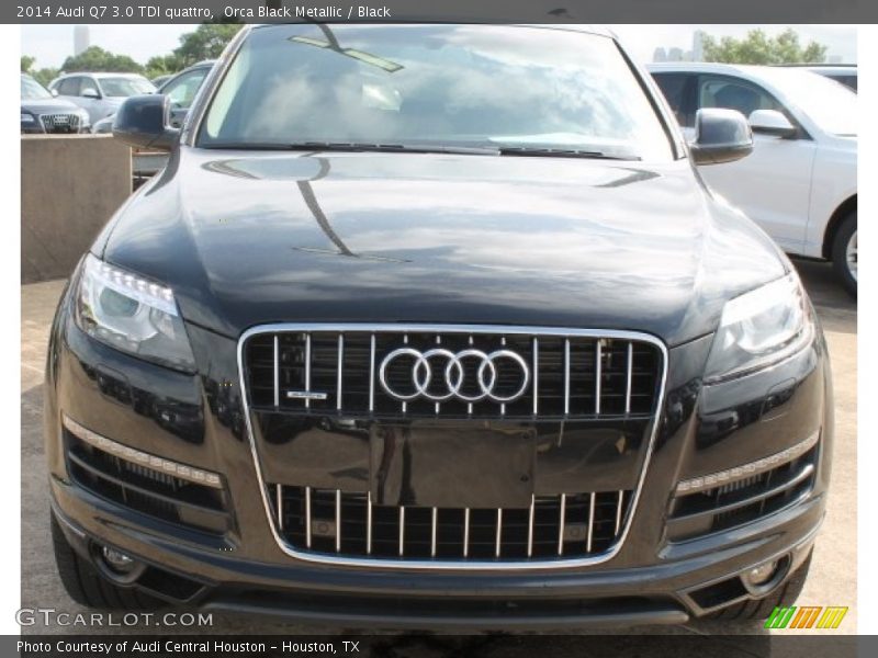 Orca Black Metallic / Black 2014 Audi Q7 3.0 TDI quattro