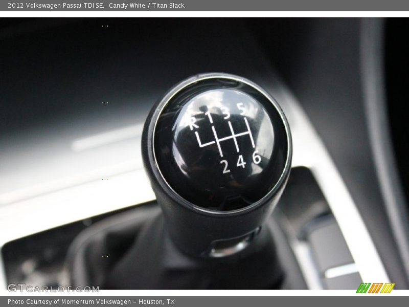  2012 Passat TDI SE 6 Speed DSG Dual-Clutch Automatic Shifter