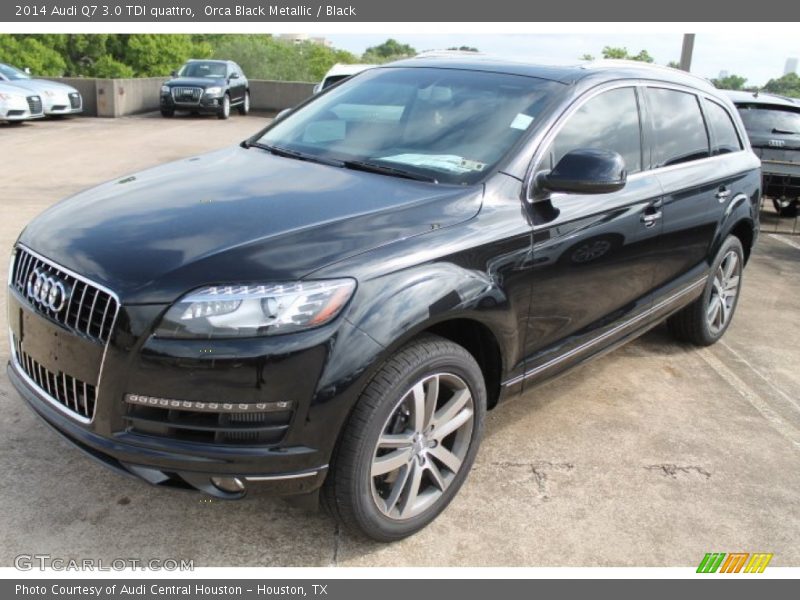 Orca Black Metallic / Black 2014 Audi Q7 3.0 TDI quattro