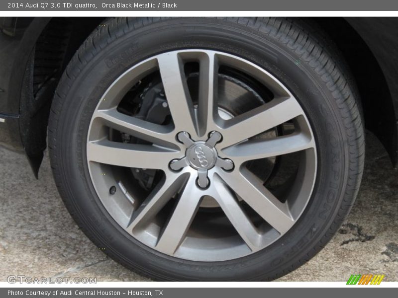 Orca Black Metallic / Black 2014 Audi Q7 3.0 TDI quattro