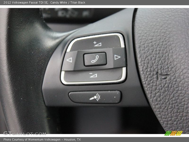 Controls of 2012 Passat TDI SE