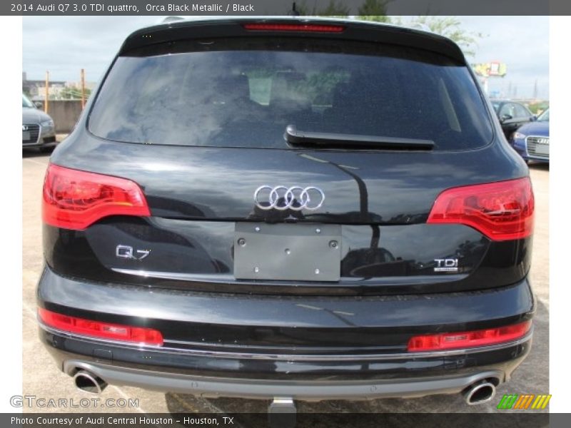 Orca Black Metallic / Black 2014 Audi Q7 3.0 TDI quattro