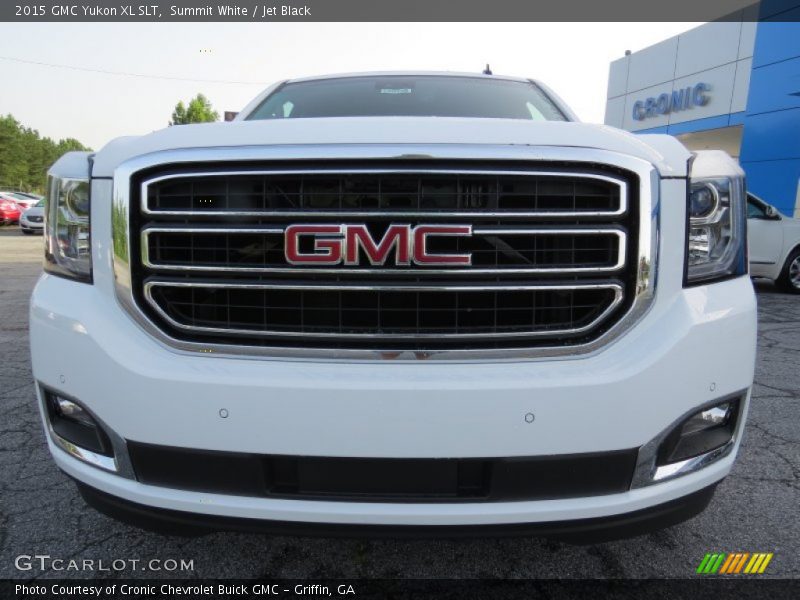 Summit White / Jet Black 2015 GMC Yukon XL SLT
