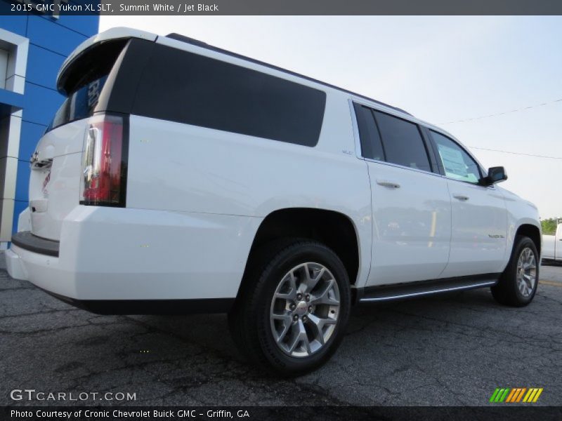 Summit White / Jet Black 2015 GMC Yukon XL SLT