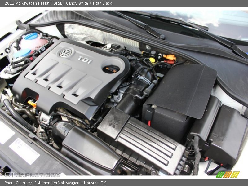  2012 Passat TDI SE Engine - 2.0 Liter TDI DOHC 16-Valve Turbo-Diesel 4 Cylinder