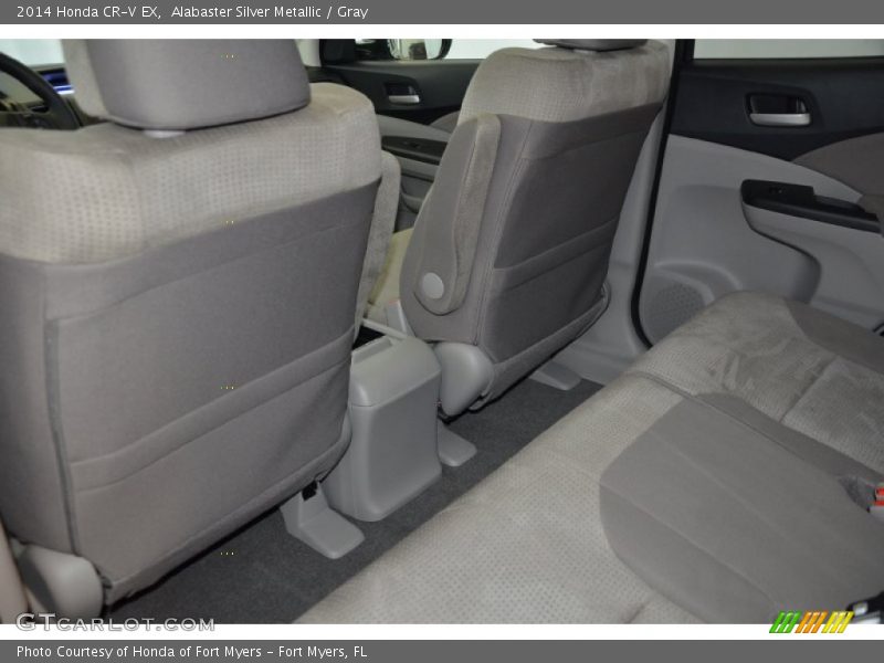 Alabaster Silver Metallic / Gray 2014 Honda CR-V EX