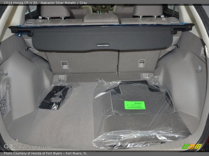 Alabaster Silver Metallic / Gray 2014 Honda CR-V EX