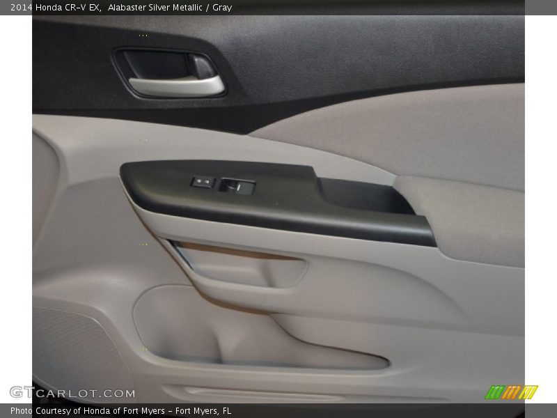 Alabaster Silver Metallic / Gray 2014 Honda CR-V EX