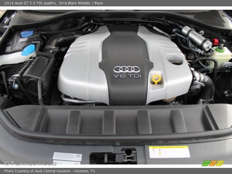 Orca Black Metallic / Black 2014 Audi Q7 3.0 TDI quattro