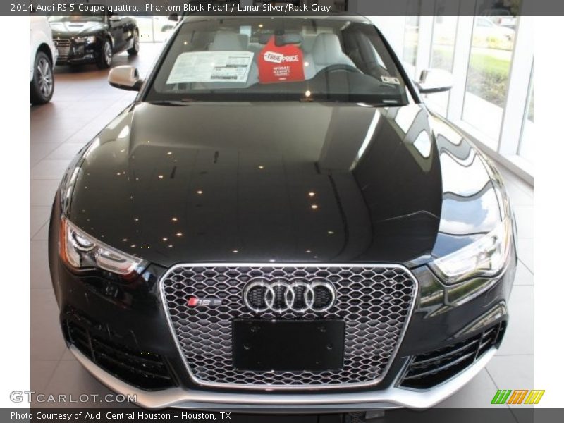 Phantom Black Pearl / Lunar Silver/Rock Gray 2014 Audi RS 5 Coupe quattro