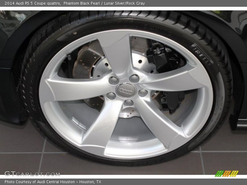 Phantom Black Pearl / Lunar Silver/Rock Gray 2014 Audi RS 5 Coupe quattro