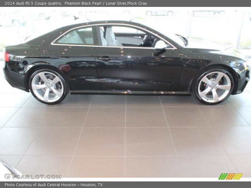 Phantom Black Pearl / Lunar Silver/Rock Gray 2014 Audi RS 5 Coupe quattro