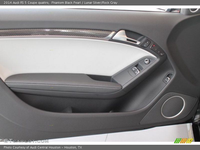 Phantom Black Pearl / Lunar Silver/Rock Gray 2014 Audi RS 5 Coupe quattro